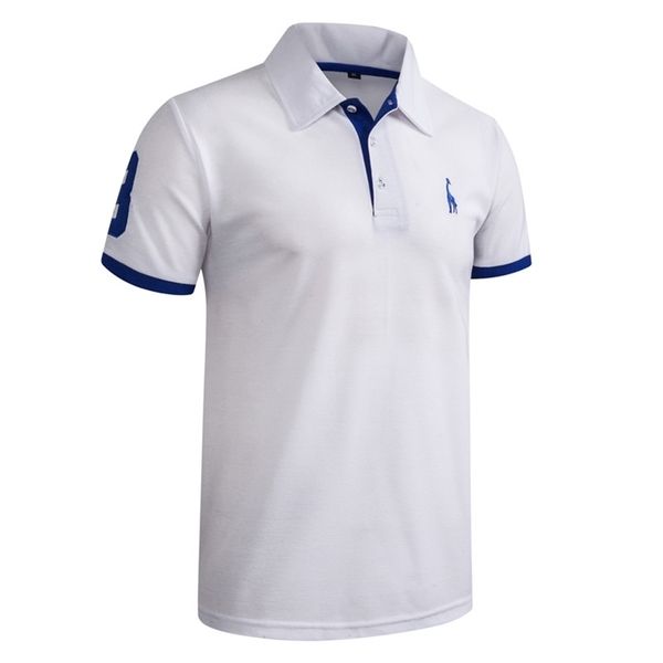 dropshipping 13 colors pologiraffe t shirt men deer embroidery short sleeve t-shirts casual turn down collar tees for men 210324, White;black
dropshipping 13 colors pologiraffe t shirt men deer embroidery short sleeve t-shirts casual turn down collar tees for men 210324, White;black