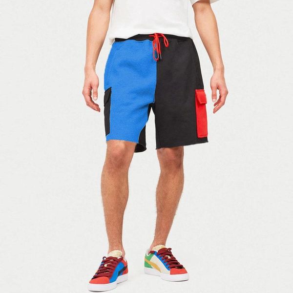 men's shorts summer men cargo casual patchwork gyms sportswear boys hip hop streetwear elastic waist brand clothing man, White;black
men's shorts summer men cargo casual patchwork gyms sportswear boys hip hop streetwear elastic waist brand clothing man, White;black