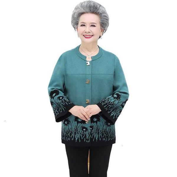 women's sweaters middle-aged and elderly women cardigan jacket autumn loose large size ma sweater coat mother knitted cardigans y417 lg, White;black
women's sweaters middle-aged and elderly women cardigan jacket autumn loose large size ma sweater coat mother knitted cardigans y417 lg, White;black