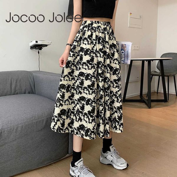 jocoo jolee women y2k printing vintage a-line high elastic waist summer elegant casual loose long skirt basic party club 210619, Black
jocoo jolee women y2k printing vintage a-line high elastic waist summer elegant casual loose long skirt basic party club 210619, Black