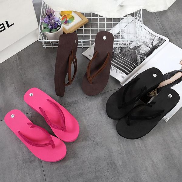 the ms. summer outdoor high-heeled sandals comfortable soft simple fashion slip beach and slippers, Black
the ms. summer outdoor high-heeled sandals comfortable soft simple fashion slip beach and slippers, Black