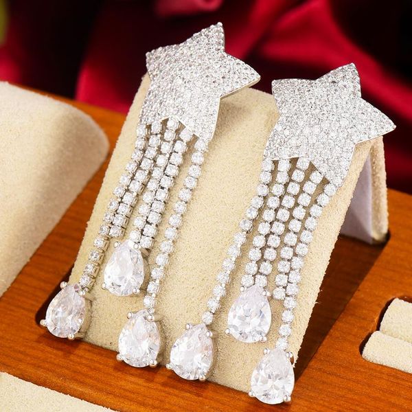 dangle & chandelier godki 52mm elegant meteor planet full mirco paved microl zirconia naija wedding earring fashion jewelry, Silver
dangle & chandelier godki 52mm elegant meteor planet full mirco paved microl zirconia naija wedding earring fashion jewelry, Silver