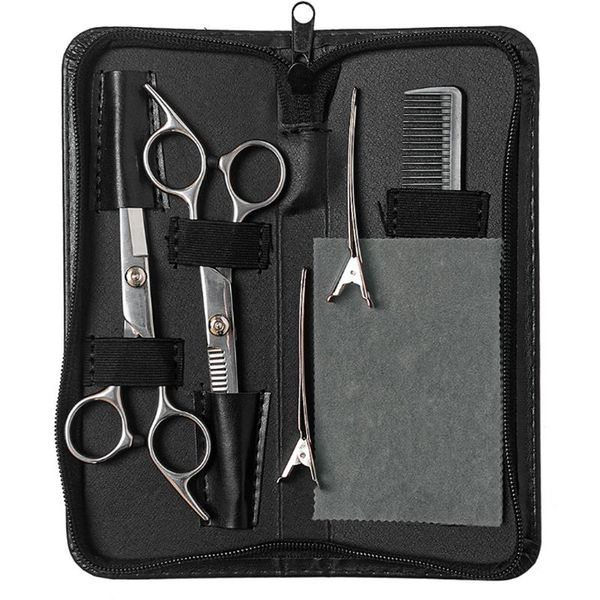 hair scissors hairdressing combination set flat tooth barber bangs thinning 6 inches stainless steel
hair scissors hairdressing combination set flat tooth barber bangs thinning 6 inches stainless steel