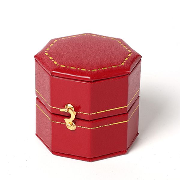 vintage red octagonal gold trim contrast ring box for girl women jewelry accessories, Black;white
vintage red octagonal gold trim contrast ring box for girl women jewelry accessories, Black;white