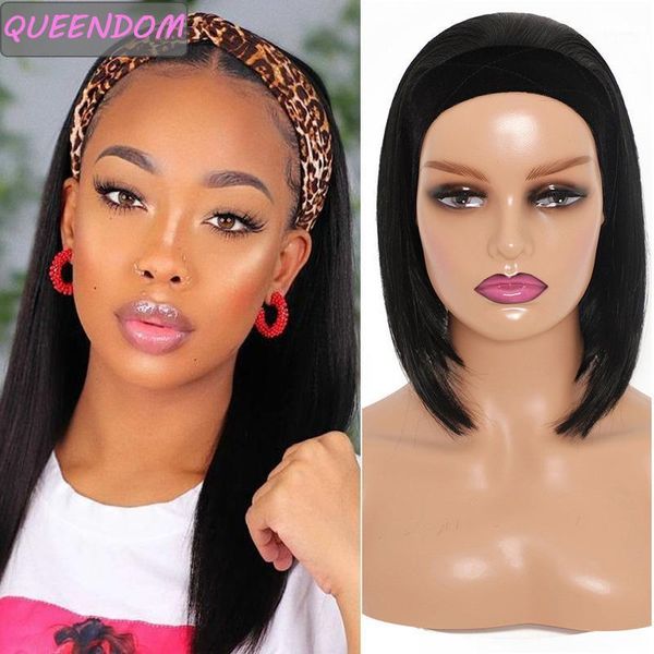 headband wigs synthetic straight short bob wig for black women 14 " afro natural shoulder length head band with scarf1
headband wigs synthetic straight short bob wig for black women 14 " afro natural shoulder length head band with scarf1
