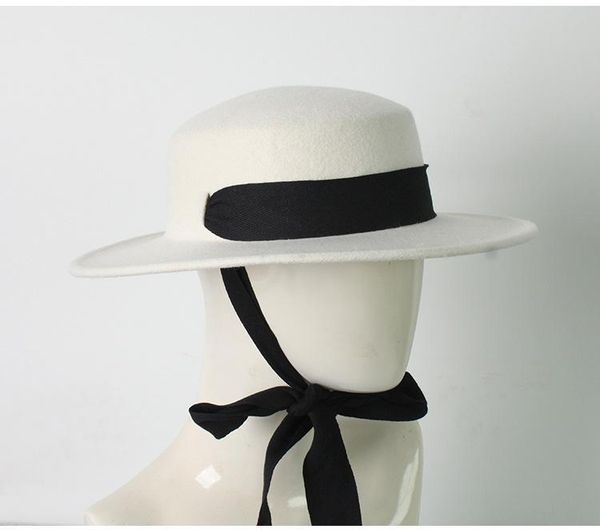 202110-shi autumn winter wool black ribbon lady fedoras cap women leisure panama jazz hat wide brim hats, Blue;gray
202110-shi autumn winter wool black ribbon lady fedoras cap women leisure panama jazz hat wide brim hats, Blue;gray
