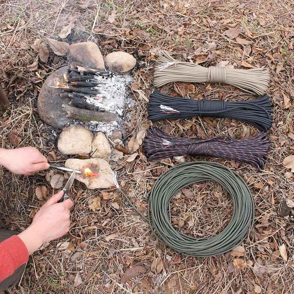 one stand cores para cord for survival parachute lanyard camping climbing rope hiking outdoor gadgets
one stand cores para cord for survival parachute lanyard camping climbing rope hiking outdoor gadgets