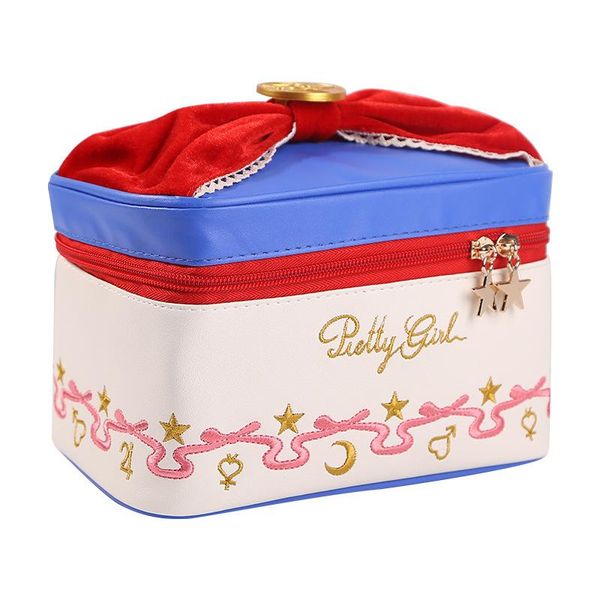 women makeup bag portable make up case travel beauty cosmetic organizer female girl cute bow storage wash bags & cases
women makeup bag portable make up case travel beauty cosmetic organizer female girl cute bow storage wash bags & cases
