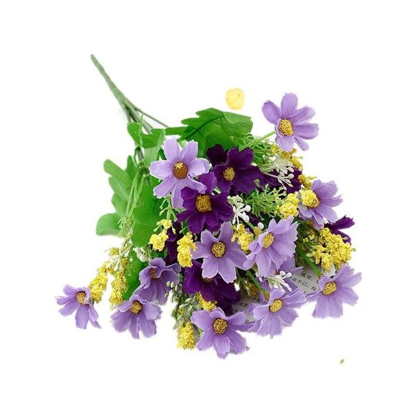 decorative flowers & wreaths 1 bouquet 28 head artificial daisy flower leaf concise home wedding decoration mariage activity party supplies
decorative flowers & wreaths 1 bouquet 28 head artificial daisy flower leaf concise home wedding decoration mariage activity party supplies