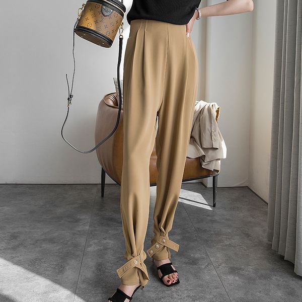 capri arrival fashionable female spring mood high-waist drape plied right-leg adjustable wide pants, Black;white
capri arrival fashionable female spring mood high-waist drape plied right-leg adjustable wide pants, Black;white