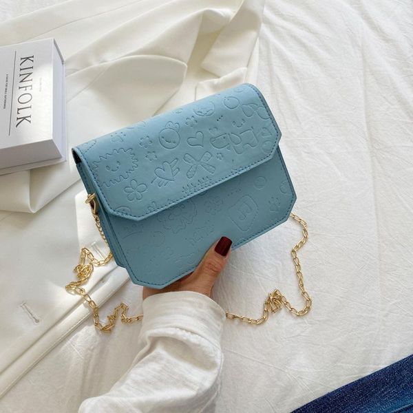 embossed retro texture bag women's fashion small solid color square korean style western shoulder messenger bags
embossed retro texture bag women's fashion small solid color square korean style western shoulder messenger bags