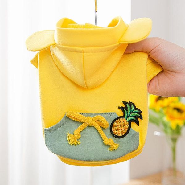 dog apparel shirts pineapple hooded shirt summer cotton comfortable pet cloth thin and light breathable fashion t-shirt clothes
dog apparel shirts pineapple hooded shirt summer cotton comfortable pet cloth thin and light breathable fashion t-shirt clothes