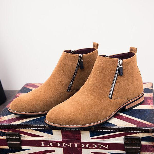 2021 newboots british style leather boots casual high-korean style matching personality fashion work clothes 1, Black
2021 newboots british style leather boots casual high-korean style matching personality fashion work clothes 1, Black