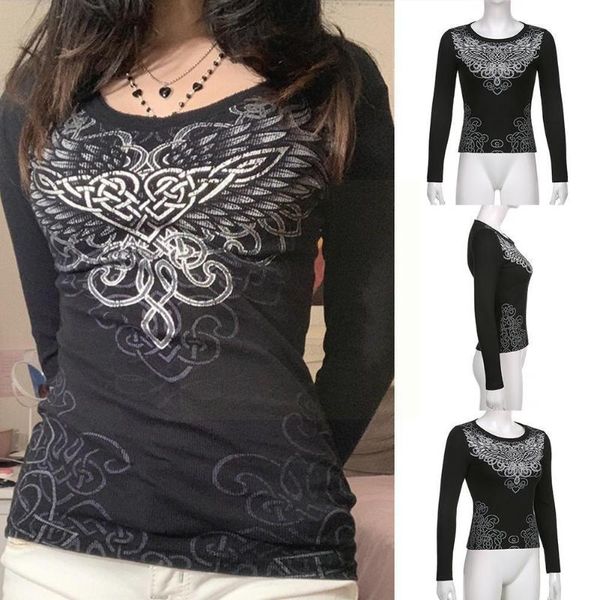 women's t-shirt retro printed grunge cotton tshirts crewneck cute women long streetwear casual cuteandpsycho tee cartoon sleeve kawaii, White
women's t-shirt retro printed grunge cotton tshirts crewneck cute women long streetwear casual cuteandpsycho tee cartoon sleeve kawaii, White