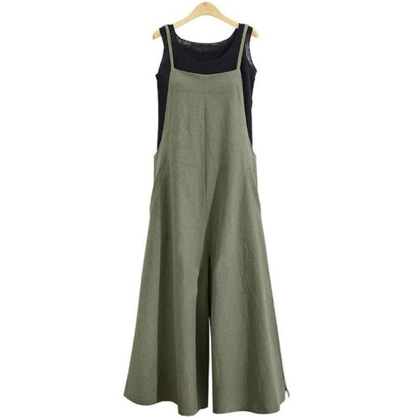 women's jumpsuits & rompers 2021 summer women cotton linen long wide leg strappy bib overalls casual loose solid suspender trousers, Black;white
women's jumpsuits & rompers 2021 summer women cotton linen long wide leg strappy bib overalls casual loose solid suspender trousers, Black;white