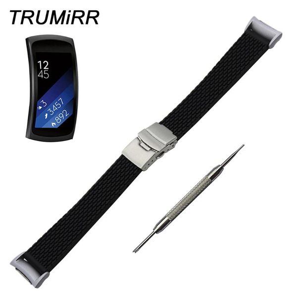 watch bands quick release silicone rubber watchband for samsung gear fit 2 sm-r360 smart band safety clasp wrist strap black + adapter, Black;brown
watch bands quick release silicone rubber watchband for samsung gear fit 2 sm-r360 smart band safety clasp wrist strap black + adapter, Black;brown