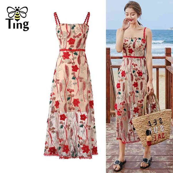 summer france chic leaf flower embroidery lace dress luxury party night dresses strap midi long vestidos 210513, Black;gray
summer france chic leaf flower embroidery lace dress luxury party night dresses strap midi long vestidos 210513, Black;gray