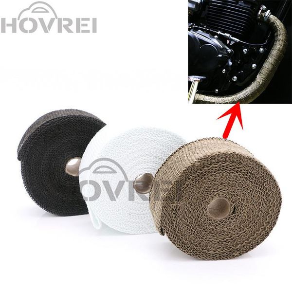 motorcycle exhaust system 10m*5cm*1.5mm heat thermo wrap shield protective tan tape fireproof insulating cloth roll kit for
motorcycle exhaust system 10m*5cm*1.5mm heat thermo wrap shield protective tan tape fireproof insulating cloth roll kit for