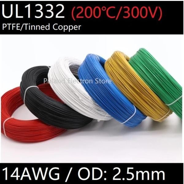 other lighting accessories 5m ul1332 ptfe wire 14awg fep plastic insulated high temperature electron cable lamp diy tinned copper line 300v
other lighting accessories 5m ul1332 ptfe wire 14awg fep plastic insulated high temperature electron cable lamp diy tinned copper line 300v