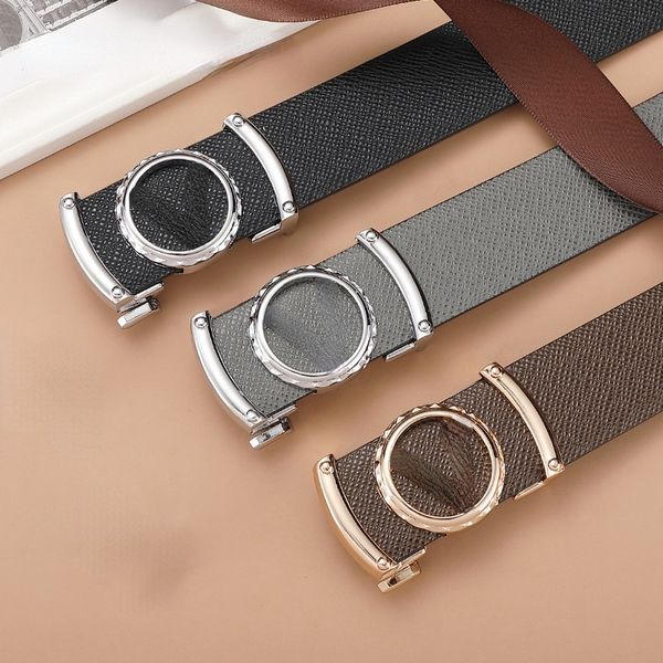 2022 designer classic luxury men's new fashion toothless automatic buckle belt leisure business dress leather v belt gift famous brand, Black;brown
2022 designer classic luxury men's new fashion toothless automatic buckle belt leisure business dress leather v belt gift famous brand, Black;brown