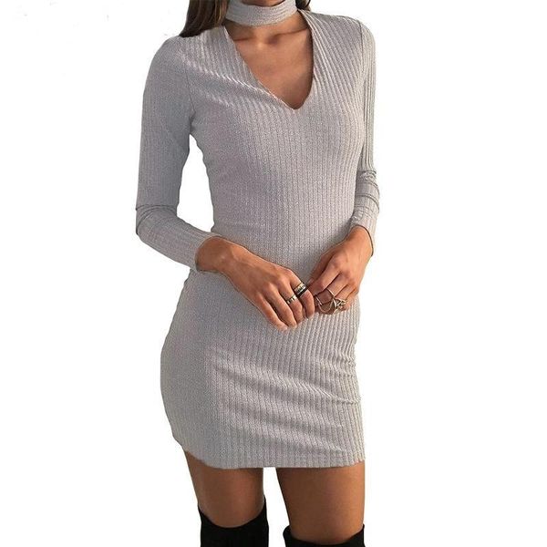 casual dresses women slim fashion europe style v neck clubwear night wear white pink wine red gray black long sleeve mini, Black;gray
casual dresses women slim fashion europe style v neck clubwear night wear white pink wine red gray black long sleeve mini, Black;gray