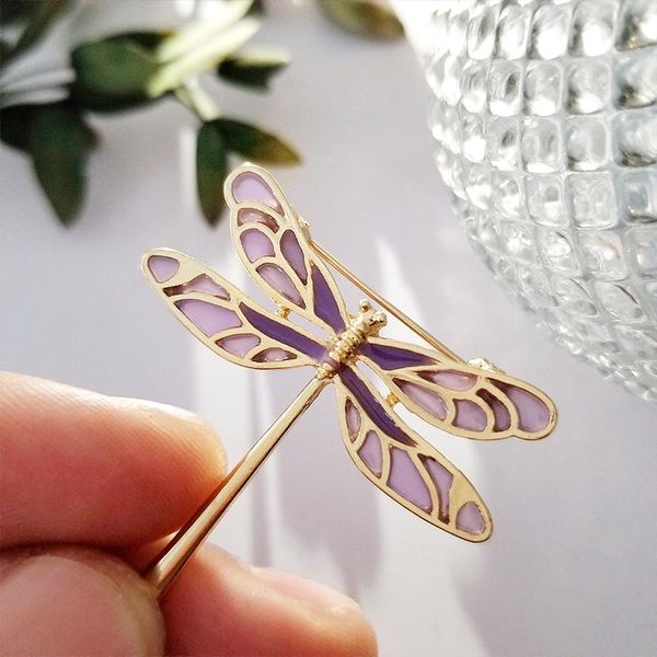 pins, brooches dragonfly lilac trendy purple metal brooch for women plant animal badge sweater pin party collar accessories jewelry, Gray
pins, brooches dragonfly lilac trendy purple metal brooch for women plant animal badge sweater pin party collar accessories jewelry, Gray