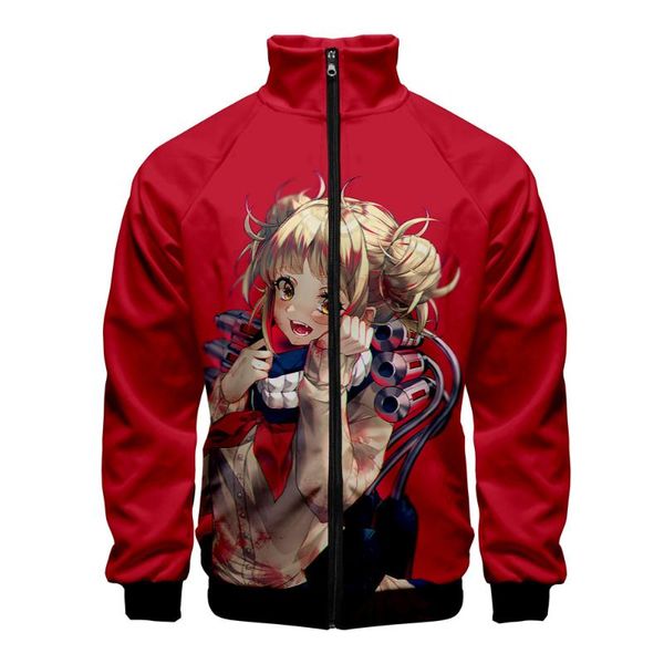 women's jackets leisure hip hop 3d my hero academic printed stand collar zipper jacket women/men long sleeve casual streetwear, Black;brown
women's jackets leisure hip hop 3d my hero academic printed stand collar zipper jacket women/men long sleeve casual streetwear, Black;brown