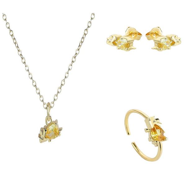 earrings & necklace 2021 fashion crystal pendants sets for women 4pcs/set dinosaur animal jewelry bridal wedding rings ear studs, Silver
earrings & necklace 2021 fashion crystal pendants sets for women 4pcs/set dinosaur animal jewelry bridal wedding rings ear studs, Silver