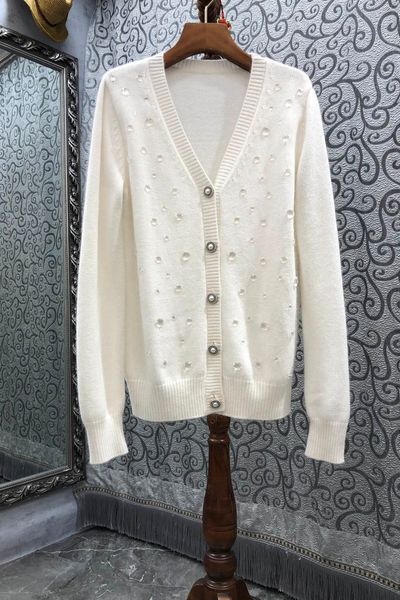 beaded v-neck mid-length loose knitted cardigan womens clothing autumn european and american new easy matching coat 9bb, Black;brown
beaded v-neck mid-length loose knitted cardigan womens clothing autumn european and american new easy matching coat 9bb, Black;brown