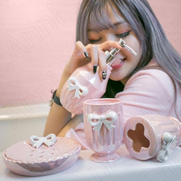 bath accessory set bownot relief craft bathroom accessories japanese modern colorful ceramic four pieces toothbrush holder decoration
bath accessory set bownot relief craft bathroom accessories japanese modern colorful ceramic four pieces toothbrush holder decoration