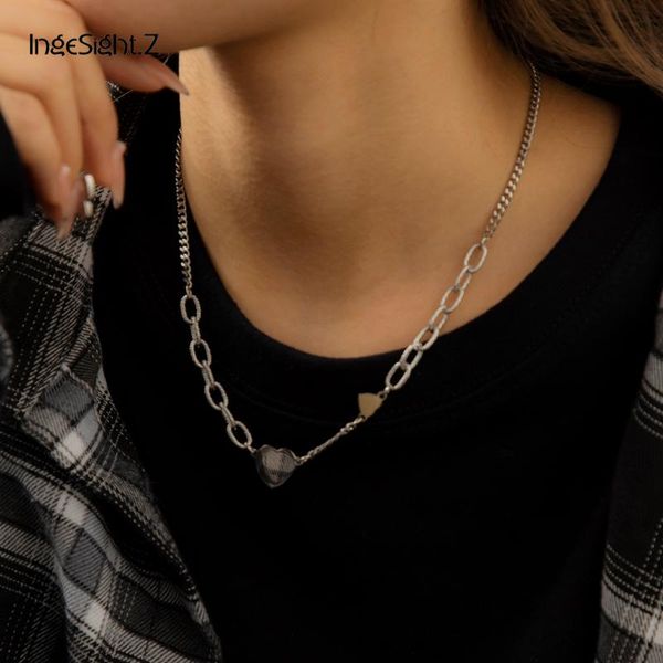 ingesight.z stainless steel love heart choker necklace collar for women silver color short clavicle necklaces collier jewelry chains
ingesight.z stainless steel love heart choker necklace collar for women silver color short clavicle necklaces collier jewelry chains