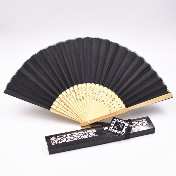 silk fan silk folding hand fans dance wedding party solid color gift paper box package novelty 12colors, White
silk fan silk folding hand fans dance wedding party solid color gift paper box package novelty 12colors, White