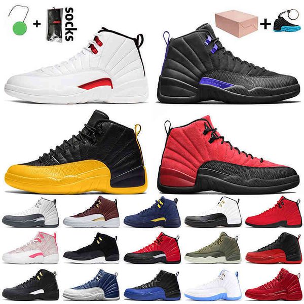 2021 twist 12s dark with box jumpman 12 basketball shoes university gold reverse flu game arctic punch pink mens trainers womens
2021 twist 12s dark with box jumpman 12 basketball shoes university gold reverse flu game arctic punch pink mens trainers womens