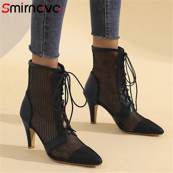 boots smirnova 2021 est mesh women summer thin high heels cross tied party prom shoes ankle big size 47, Black
boots smirnova 2021 est mesh women summer thin high heels cross tied party prom shoes ankle big size 47, Black