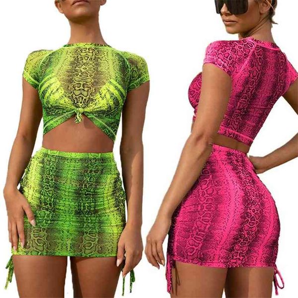 omsj high street neon two pieces set crop and bodycon skirts suits casual summer outfits for ladies clubwear short tracksuit 210517, White
omsj high street neon two pieces set crop and bodycon skirts suits casual summer outfits for ladies clubwear short tracksuit 210517, White