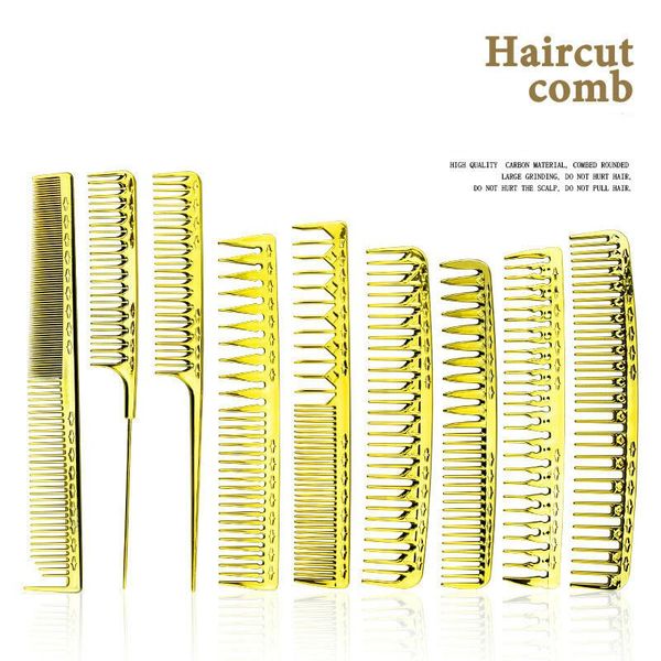 hair brushes salon stylist professional electroplated gold hairdresser cut comb hollow tip tail haircut8447945, Silver
hair brushes salon stylist professional electroplated gold hairdresser cut comb hollow tip tail haircut8447945, Silver
