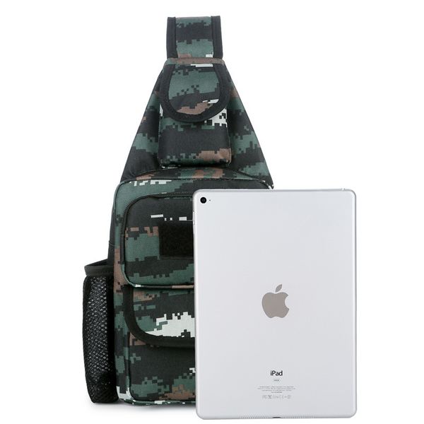 new fashion chest bag men's sports leisure messenger outdoor small one shoulder camouflage tactical slingshot
new fashion chest bag men's sports leisure messenger outdoor small one shoulder camouflage tactical slingshot