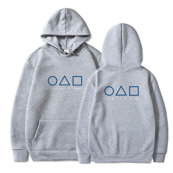 men's hoodies & sweatshirts squid's game cotton velvet hoodie street hip-hop pullovers autumn and winter workout clothes, Black
men's hoodies & sweatshirts squid's game cotton velvet hoodie street hip-hop pullovers autumn and winter workout clothes, Black