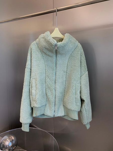 women's jackets the 2021 loose collar lambs wool coat 1108, Black;brown
women's jackets the 2021 loose collar lambs wool coat 1108, Black;brown