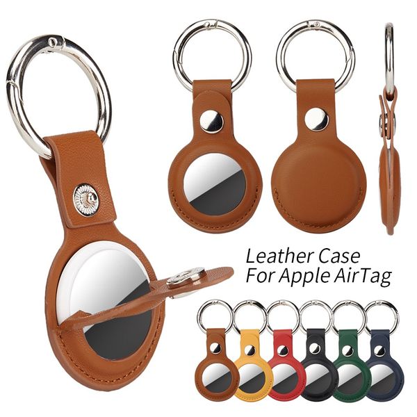 for apple airtag case leather pu keychain protective airtags pet tracker locator device anti-lost cover
for apple airtag case leather pu keychain protective airtags pet tracker locator device anti-lost cover