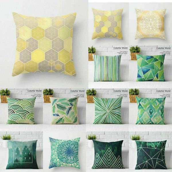 cushion/decorative pillow geometric home 18" cushion cotton cover decor linen green sofa throw case
cushion/decorative pillow geometric home 18" cushion cotton cover decor linen green sofa throw case