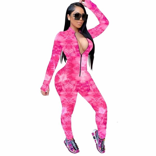 tie-dye printed zipper up long sleeve sport women jumpsuits rompers drape nightclub party one piece outfits playsuits, Black;white
tie-dye printed zipper up long sleeve sport women jumpsuits rompers drape nightclub party one piece outfits playsuits, Black;white