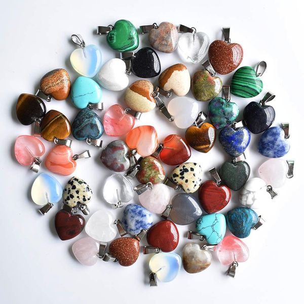 natural stone charms 16mm heart tiger's eye rose quartz opal pendant pink crystal pendants chakras gem stone fit earrings necklace maki, Bronze;silver
natural stone charms 16mm heart tiger's eye rose quartz opal pendant pink crystal pendants chakras gem stone fit earrings necklace maki, Bronze;silver