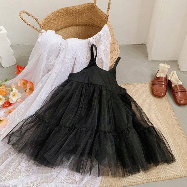 girl's dresses 2021 autumn baby girls suspenders princess korean style kids clothes ball gown children black voile dress, Red;yellow
girl's dresses 2021 autumn baby girls suspenders princess korean style kids clothes ball gown children black voile dress, Red;yellow