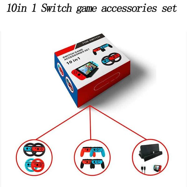 game controllers & joysticks 10 in 1 accessories set for switch 4 * steer wheel handle joy-con grip controller grips type-c cable ch
game controllers & joysticks 10 in 1 accessories set for switch 4 * steer wheel handle joy-con grip controller grips type-c cable ch