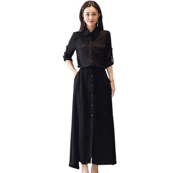 casual dresses black shirt dress long sleeve elegant korean tunic office cotton vintage winter plus size women vestidos, Black;gray
casual dresses black shirt dress long sleeve elegant korean tunic office cotton vintage winter plus size women vestidos, Black;gray