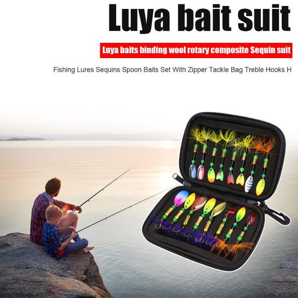 16pcs fishing simulated bait set sequins lure spinner spoon with eva foam container storage tackle bag accessories
16pcs fishing simulated bait set sequins lure spinner spoon with eva foam container storage tackle bag accessories