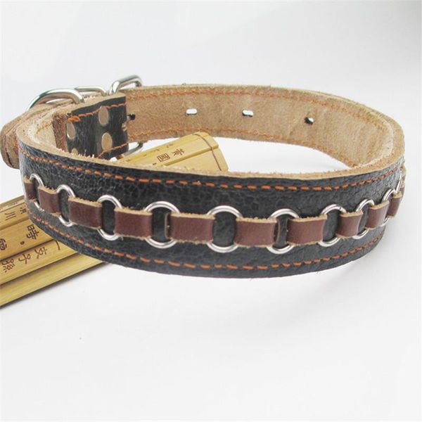 fashion pu leather dog collar pure hand knitted cowhide for small and medium pet accessories (color:brown) collars & leashes
fashion pu leather dog collar pure hand knitted cowhide for small and medium pet accessories (color:brown) collars & leashes