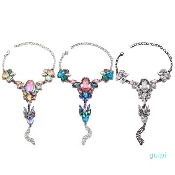 fashion wedding barefoot sandals beach foot jewelry leg chain female boho crystal anklet for women, Red;blue
fashion wedding barefoot sandals beach foot jewelry leg chain female boho crystal anklet for women, Red;blue