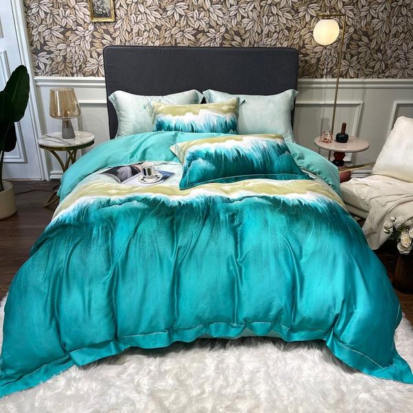 luxury super soft breathable tencel silky printing bedding set summer cool cosy duvet cover flat/fitted sheet pillowcase sets
luxury super soft breathable tencel silky printing bedding set summer cool cosy duvet cover flat/fitted sheet pillowcase sets
